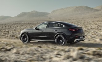 Sporty and practical: Mercedes-Benz GLC 300d Coupé